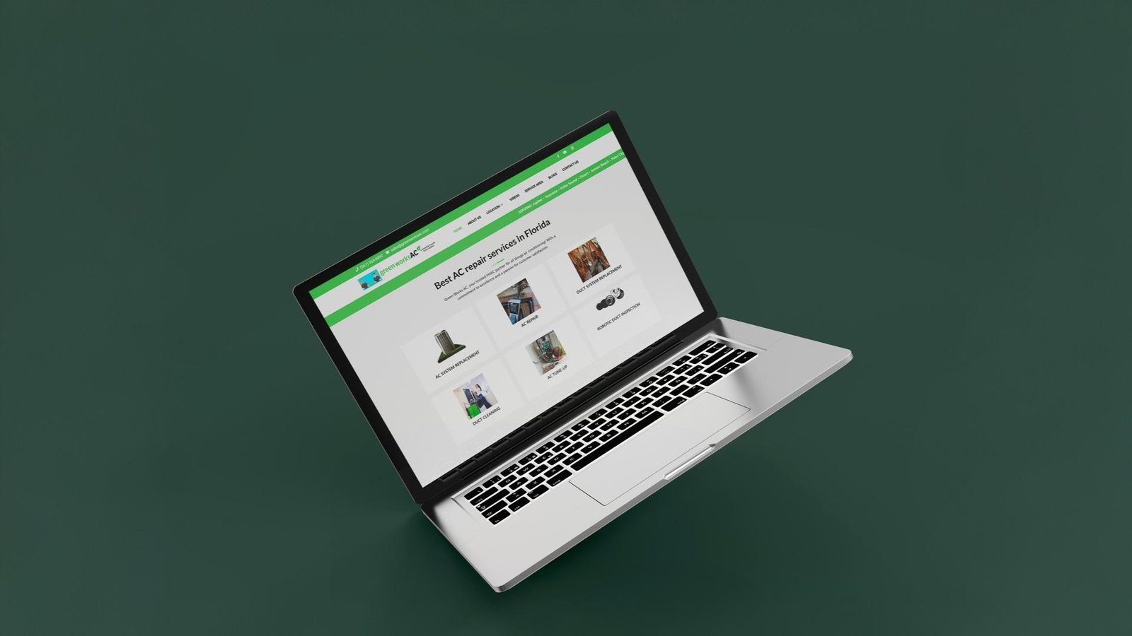 Green Works AC – HVAC Services Website