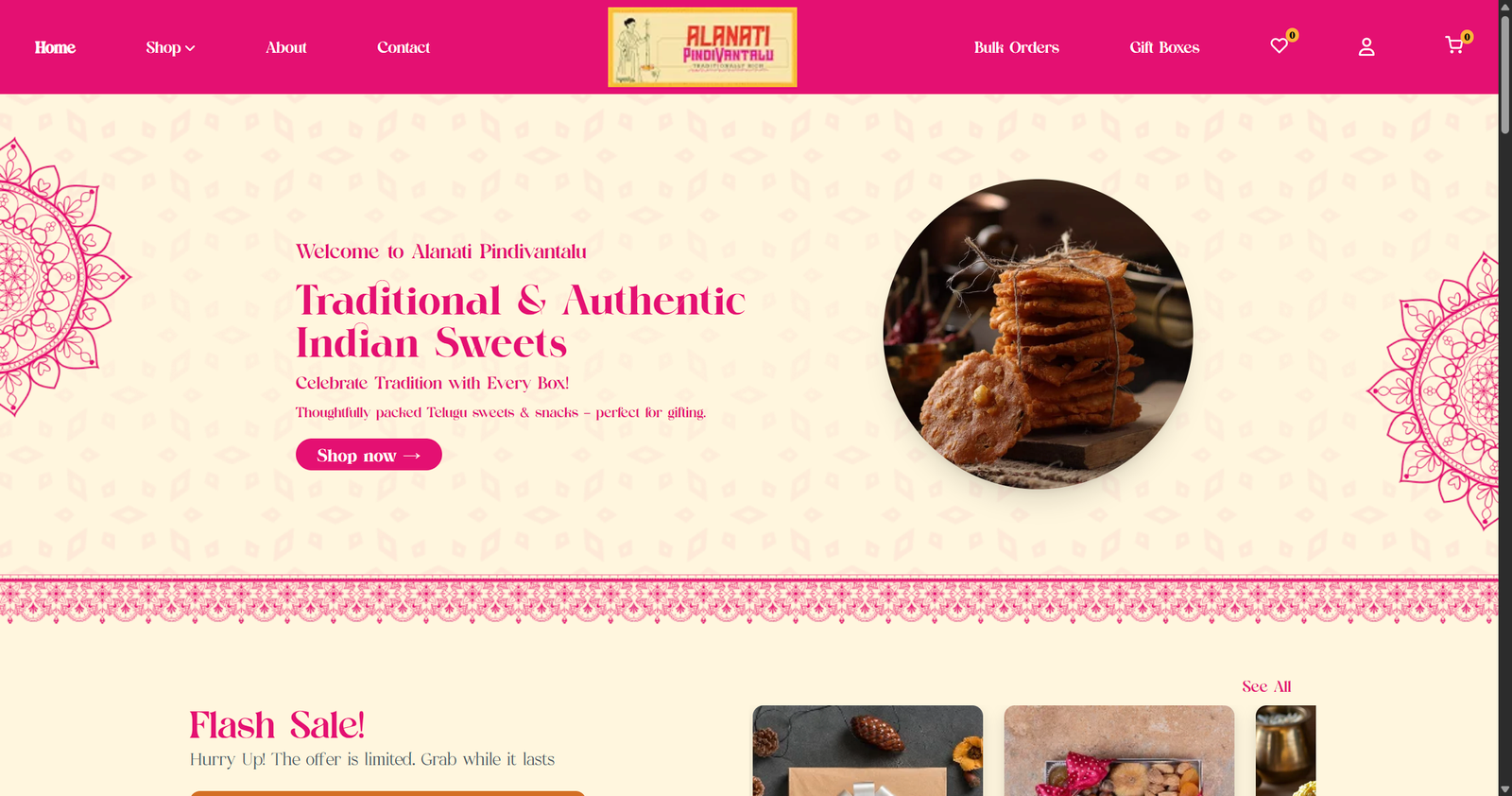 Alanati Pindivantalu